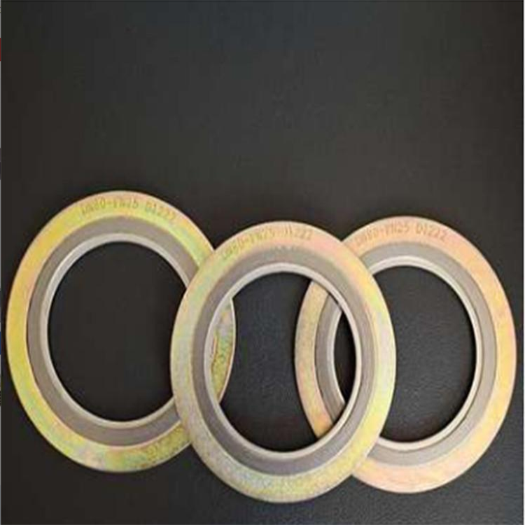 不銹鋼金屬纏繞墊片 基本型石墨纏繞墊 304 內(nèi)外環(huán)法蘭纏繞墊圈